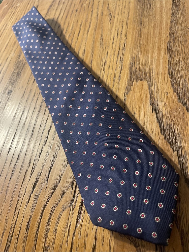 Vintage Bert Pulitzer EUC Silk Tie Men’s Necktie USA Made Foulard