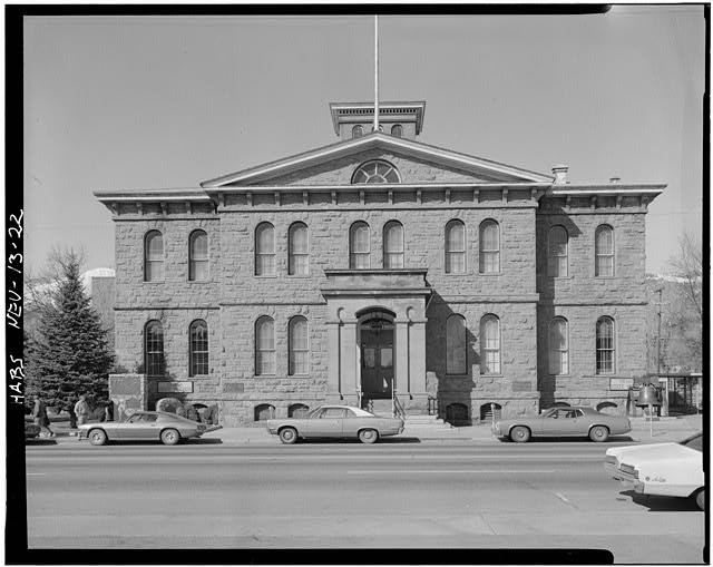 United States Mint,Carson Street,Carson City,Carson City,NV,Nevada,HABS,3