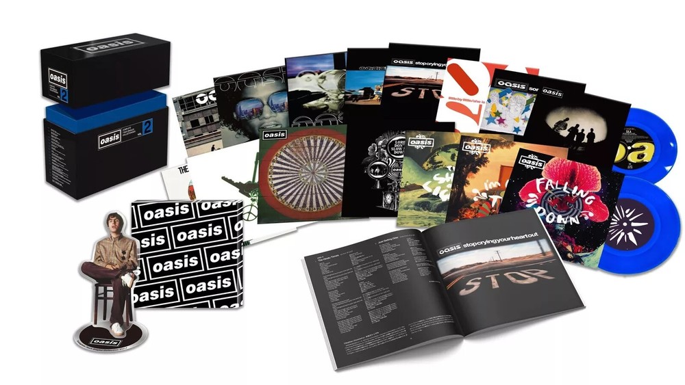 Oasis Complete 7inch Single Collection BOX Vol.2 Clear Blue Color Vinyl Rock/Pop