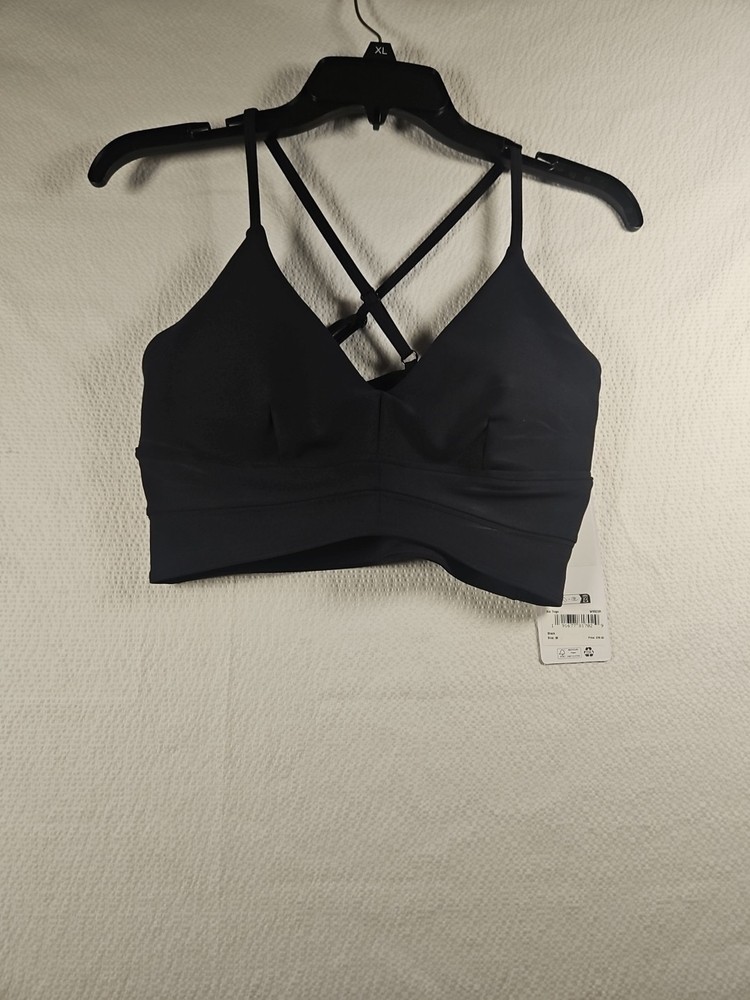 Alo Yoga Airlift Evolve Bra, Black, Size Medium