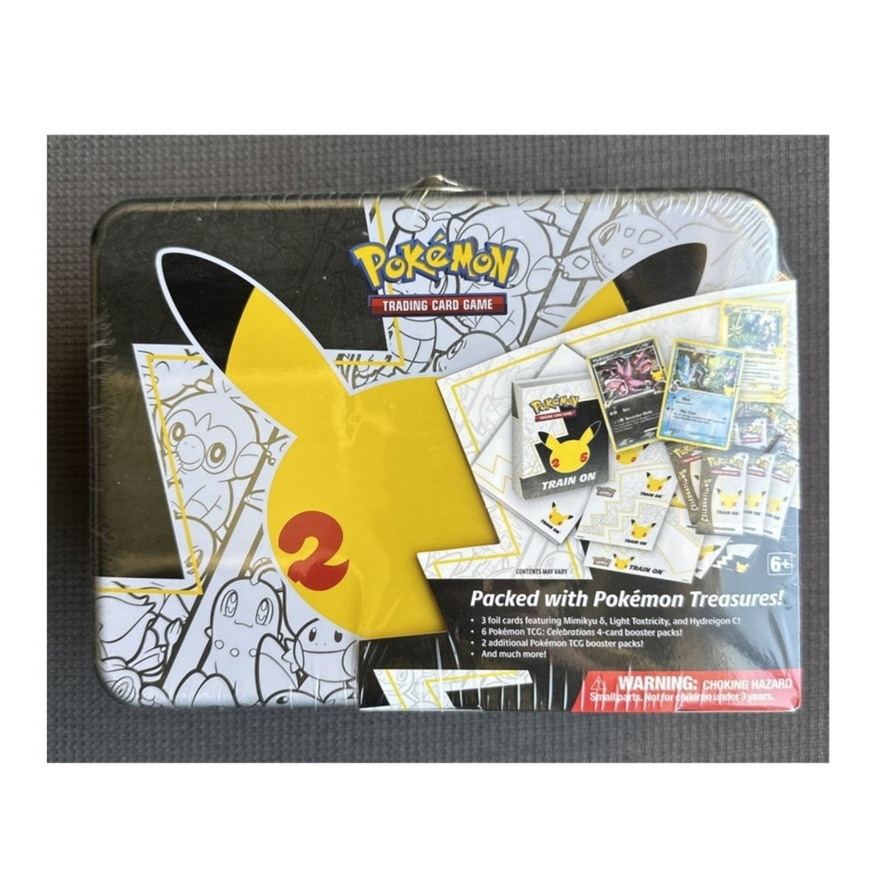 Pokémon TCG Celebrations Tin 25th Anniversary Factory Sealed