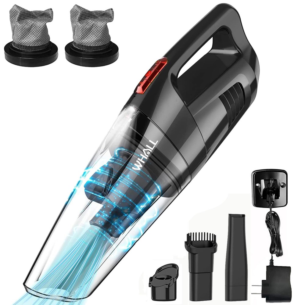 Handheld Vacuum Cordless, 8500PA Strong Suction Hand Vacuum, Wet Dry Hand Hel...