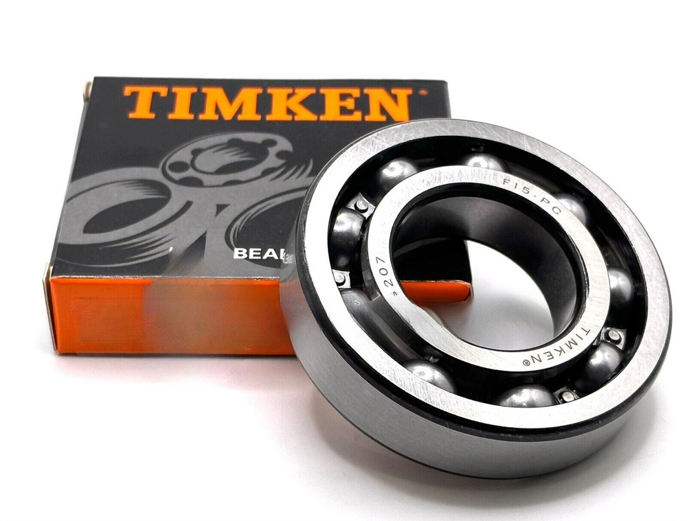 Timken 6207 C3 Open Deep Groove Ball Bearing 35x72x17mm No Seals