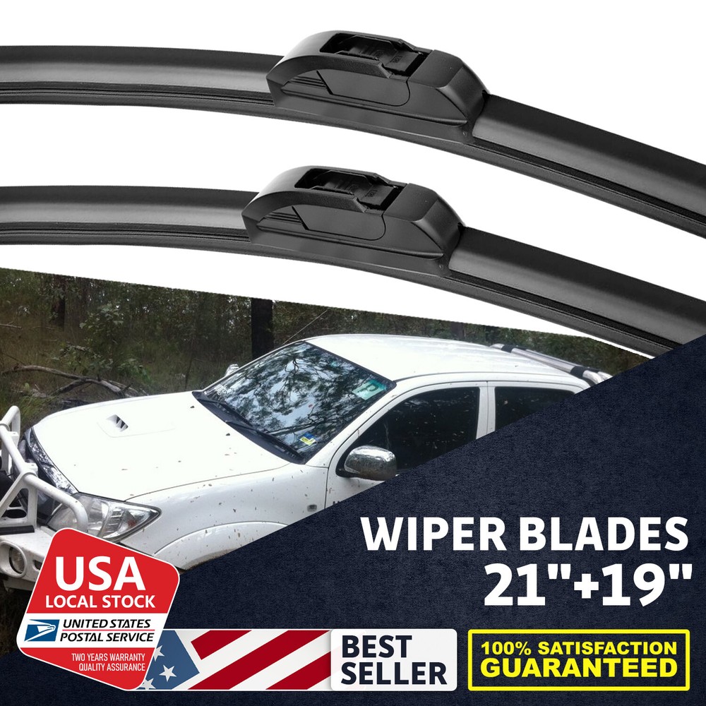 2Pcs Front Windshield Perfect fit Wiper Blades KIT For 1990-2003 Mazda Protege