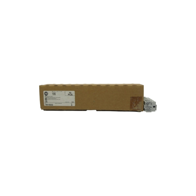 Allen Bradley 195-Ma02 Ser. A 500V 10A (Br/Wh) (Pkg Of 10) Nsmp