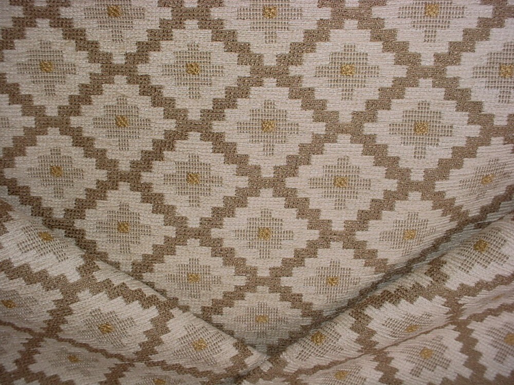 Scalamandre 5-1/2Y Tokat Southwest Chevron Ikat Upholstery Fabric WR 00022828