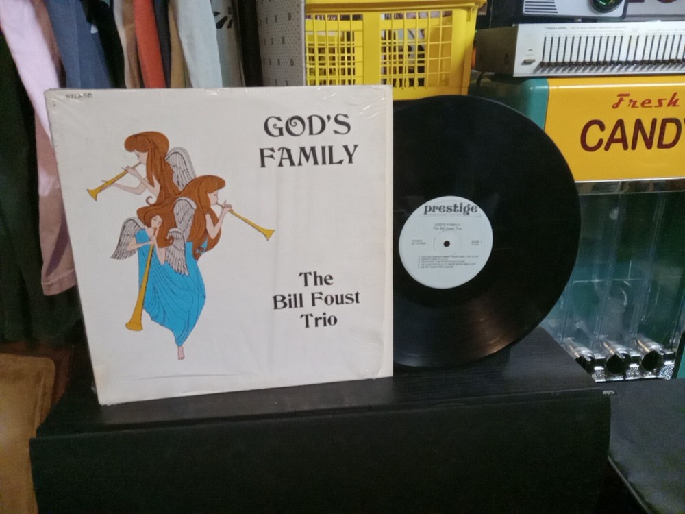 RARE Bloutsville AL Southern Gospel The Bill Foust Trio Gods Family Vinyl
