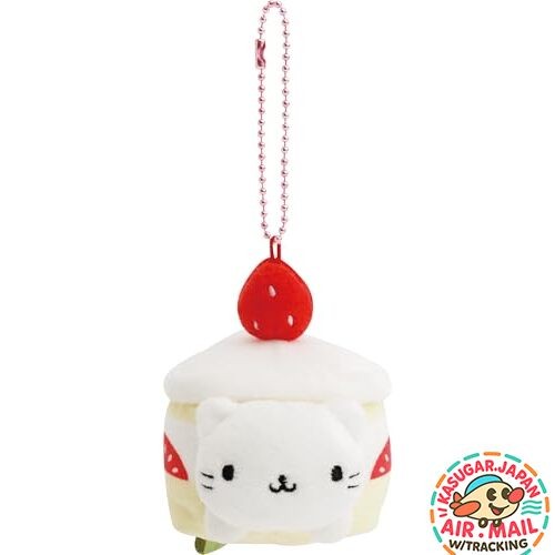 San-X Universe NyanNyanNyanko ZuttoIssho Plush Short Nyanko 80x70x90mm fm Japan