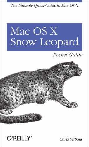 Mac OS X Snow Leopard Pocket Guide - Paperback, by Seibold Chris - Very Good