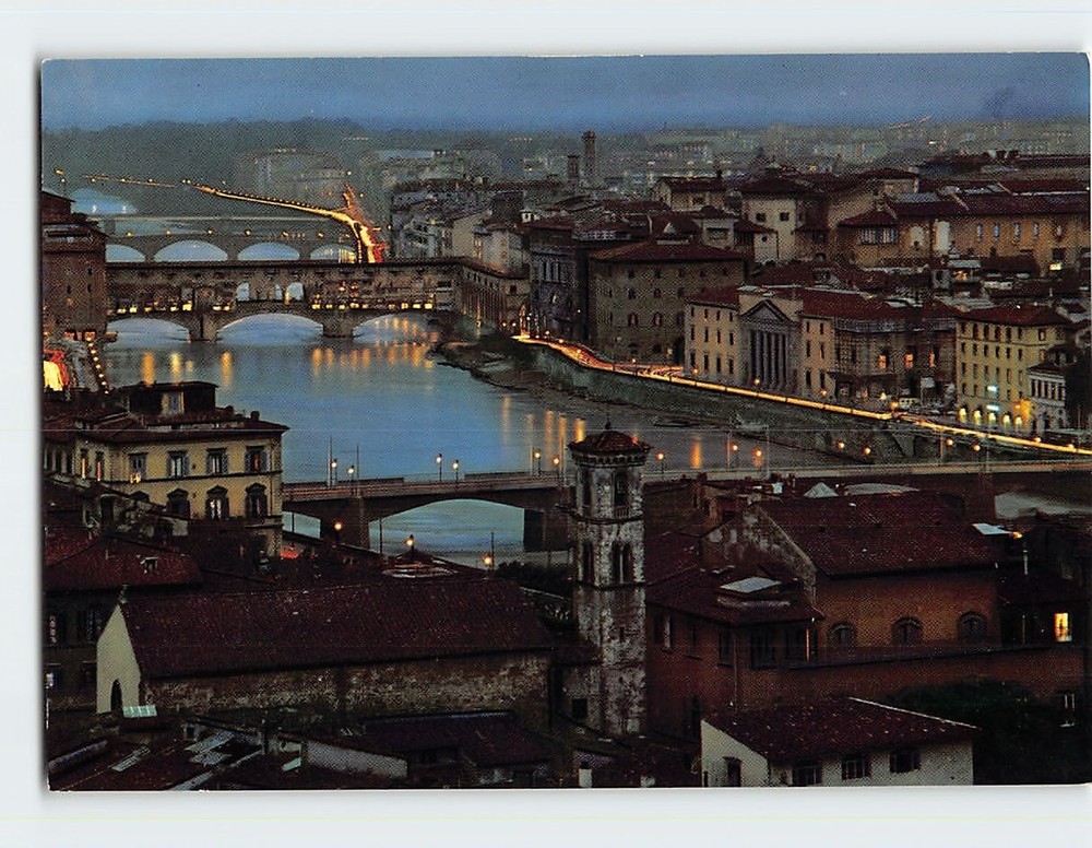 Postcard Piazzale Michelangelo Florence Italy