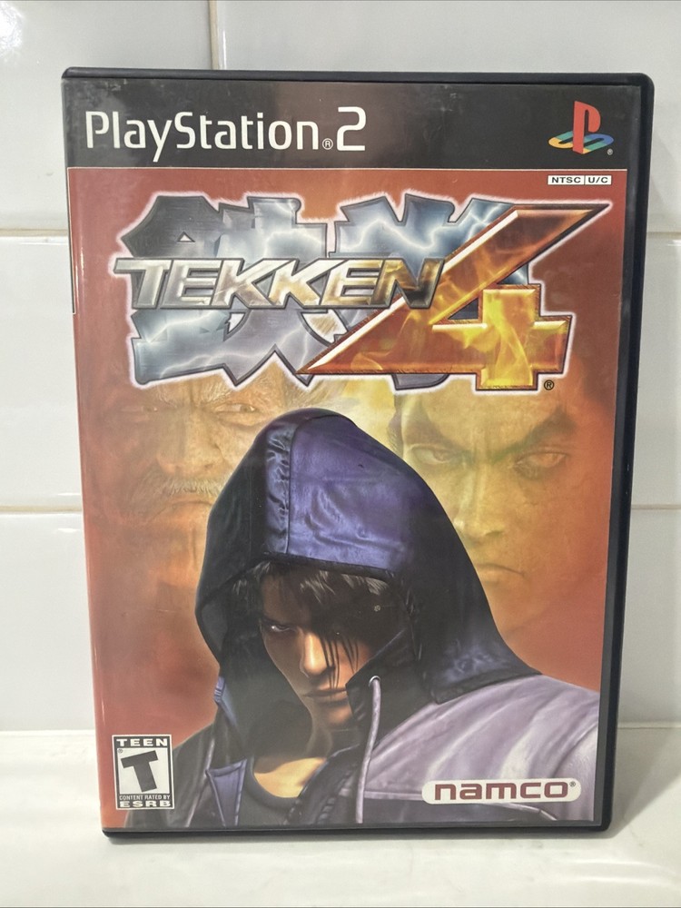 Tekken 4 GH / PlayStation 2 PS2 / CIB W Reg Card / Clean /  Tested