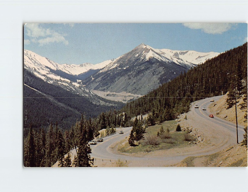 Postcard Switchbacks on US Highway 40 Berthoud Pass Colorado USA