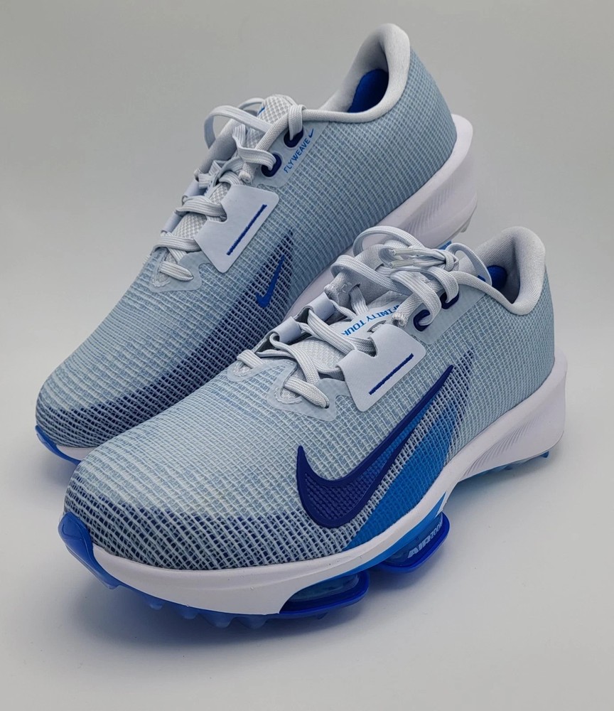 Nike Air Zoom Infinity Tour 2 Golf Grey Blue Men's Golf Shoes FD0217 001 Size 11
