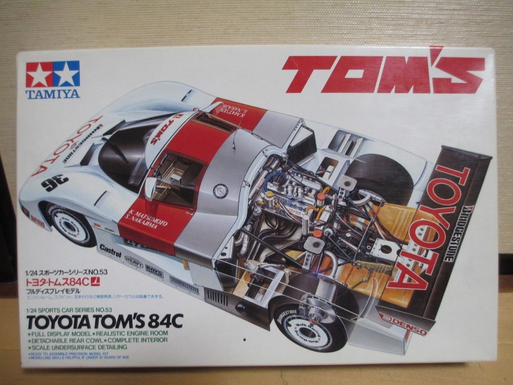 Tamiya 1/24 Toyota Tom's 84C Model Kit