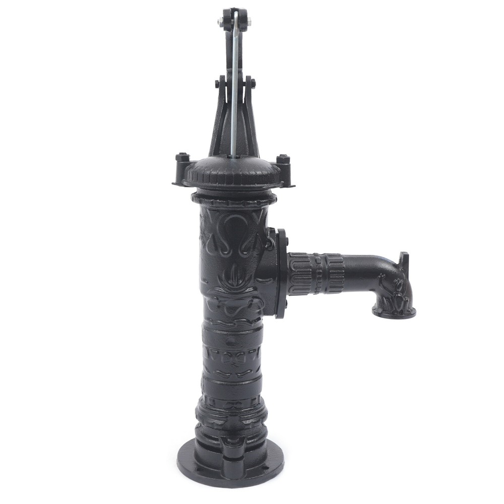 Hand Pump Cast Iron well water Pitcher Press Suction Yard Ponds Garden Kit