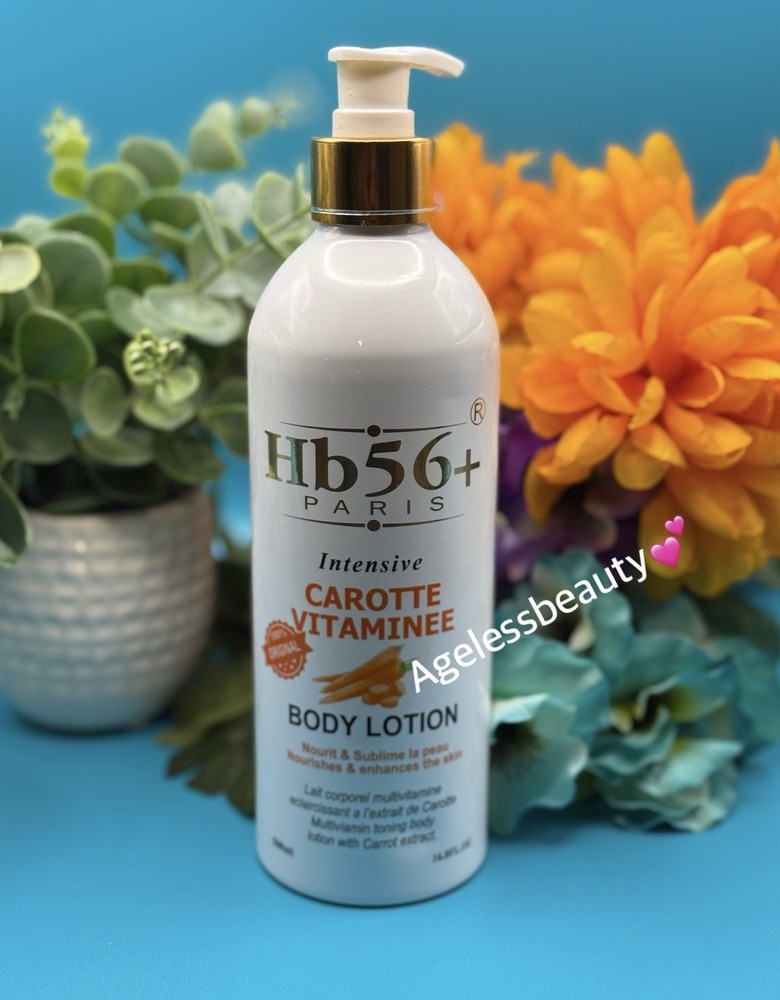 Hb-56+Paris Intensive Carotte Vitaminee Toning Body Lotion 💯 Original