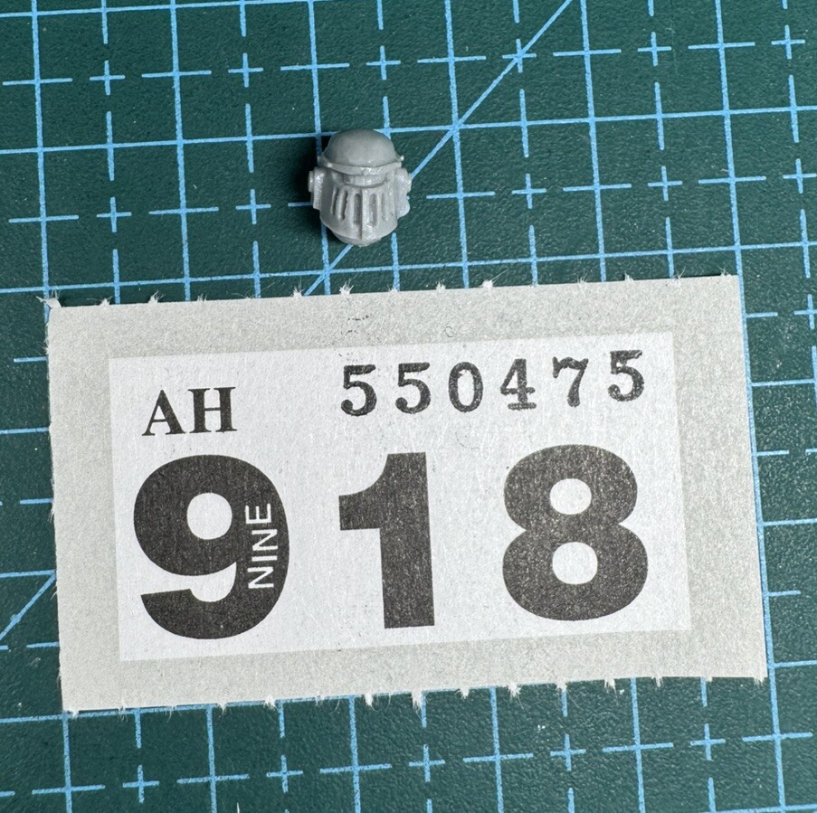 Forgeworld Space Marine Mark 2 Head Helmet Mk ii Iron Armour Resin 40k Heresy