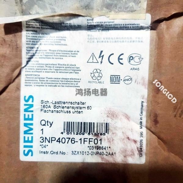 1PCS NEW 3NP4076-1FF01 via DHL or FedEx #am