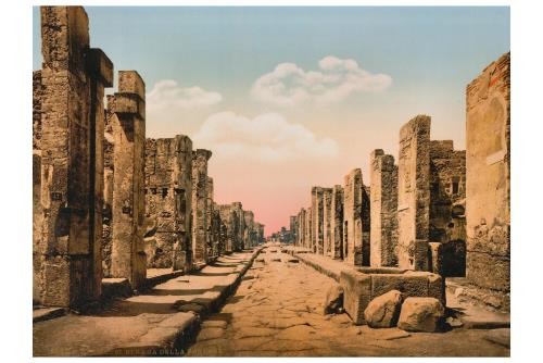 Photo:Fortuna Street, Pompeii, Italy