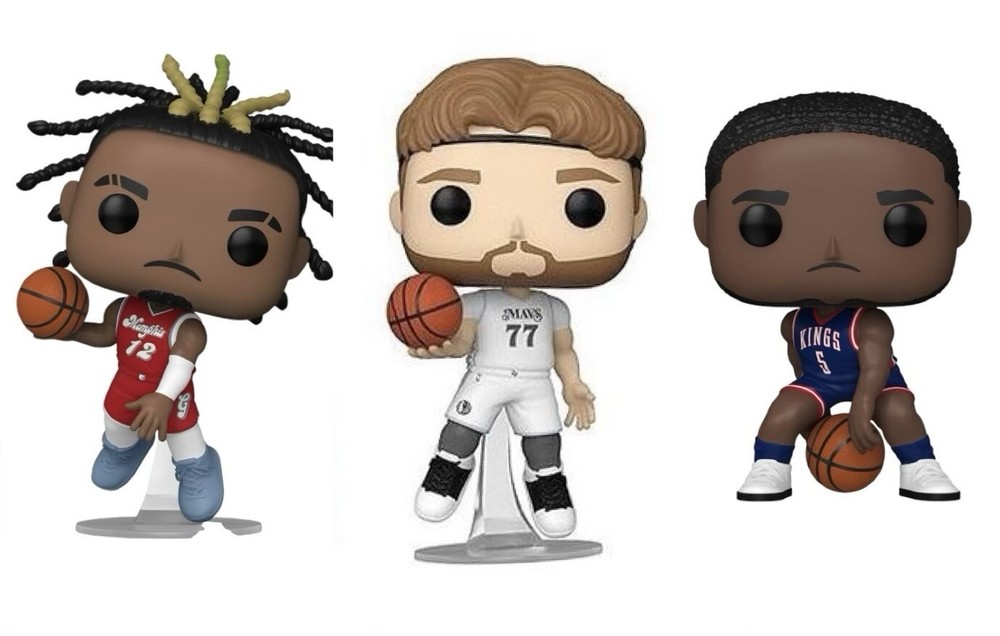 Funko Pop! NBA City Edition Lot Of 3 Luka Fox Morant - RESERVED