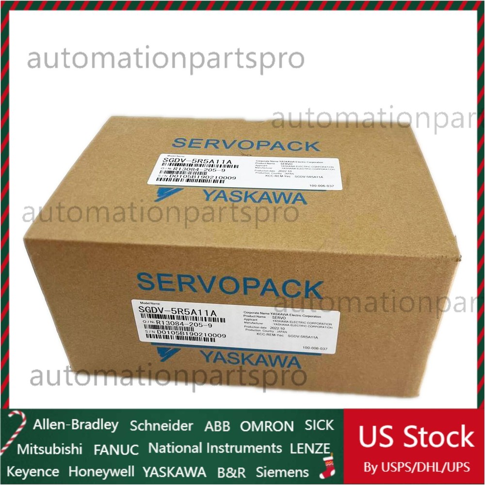 US FREE TAX ONE  Yaskawa SGDV-5R5A11A Servo Drive