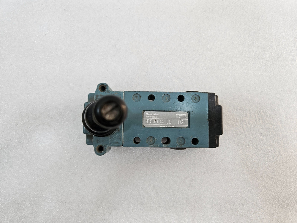 Schrader Bellows Parker B53004LS 10 Bar Pneumatic Manual Control Valve
