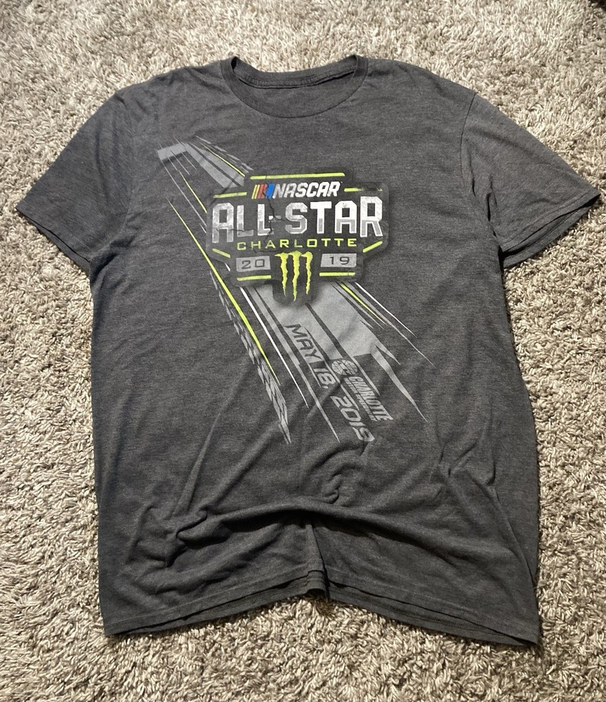 Monster Energy x NASCAR Charlotte Speedway Event T-Shirt – Men’s M – 5/18/19