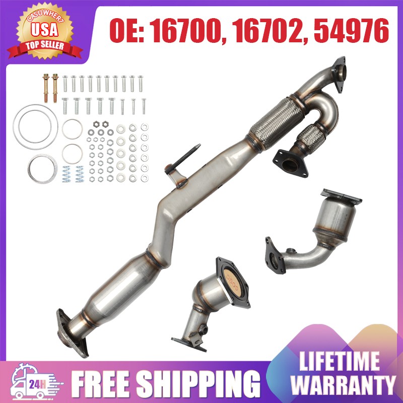 Complete Catalytic Converter Set For 2014-2020 Infiniti QX60 2013 JX35 V6 3.5L