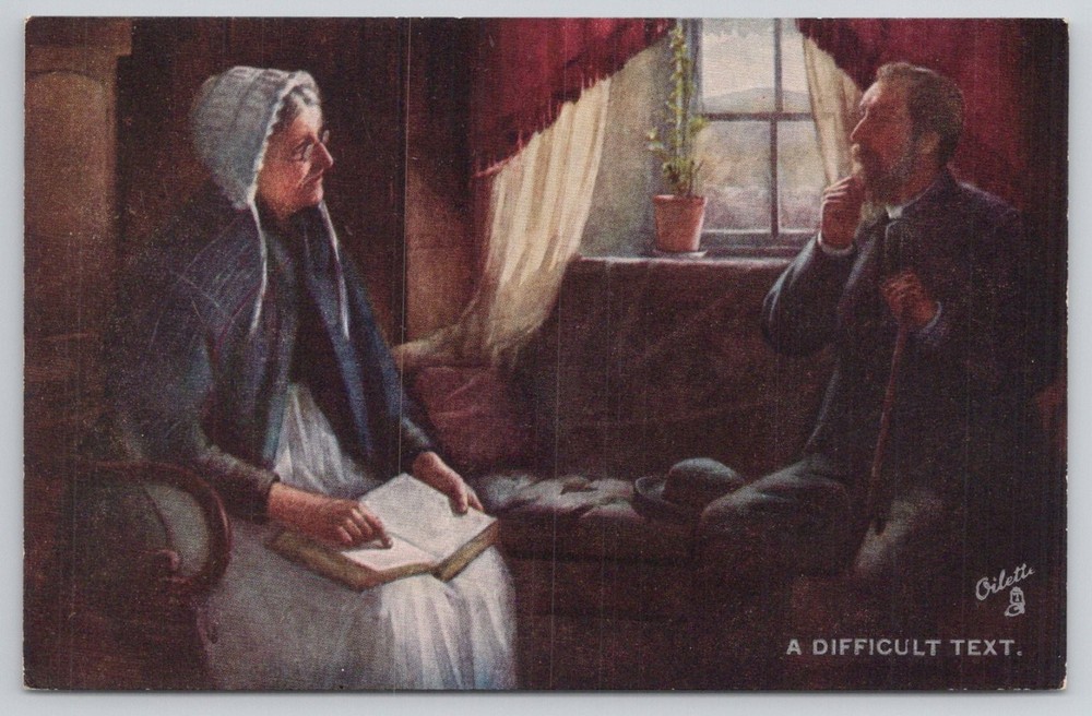 Raphael Tuck Oilette Postcard 