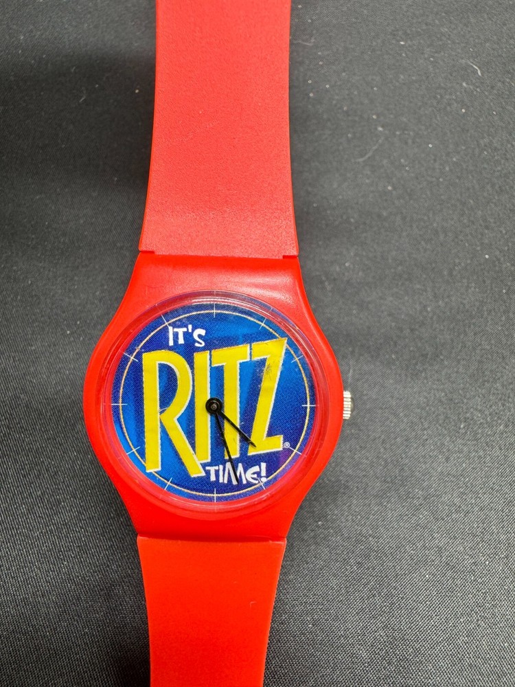 Vintage 1980's Advertising Watch- Ritz Crackers -Needs Battery