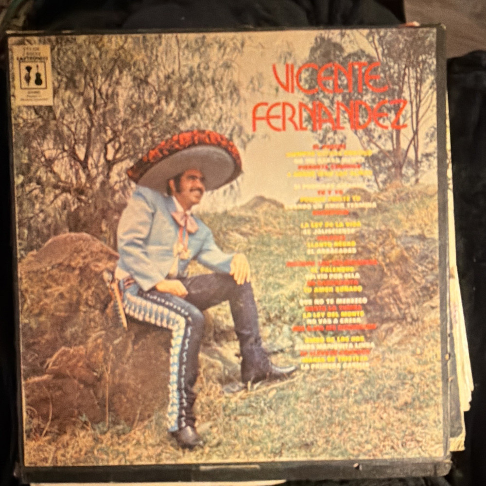 Vicente Fernandez Vicente Fernandez Vinyl LP Caytronics CYS 128 12