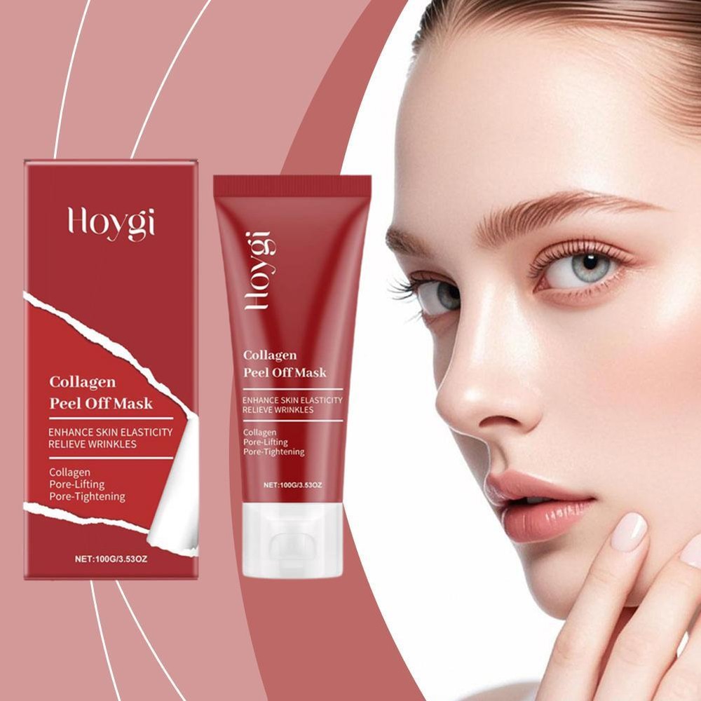 Collagen Night Peel-off Mask Collagen Facial Mask Blackhead Remover H7K2