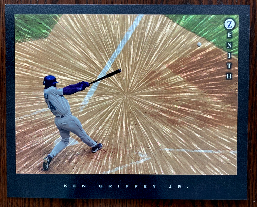 1997 Zenith Baseball Cards Complete Set with 24 Holographic and 24 Photo Cards 8x10