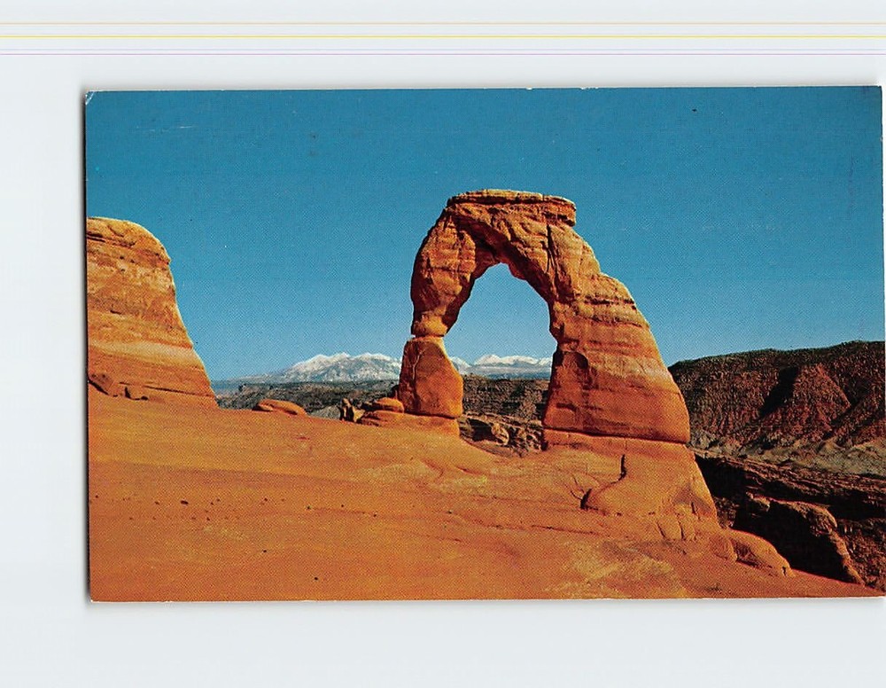Postcard Delicate Arch Arches National Park Utah USA