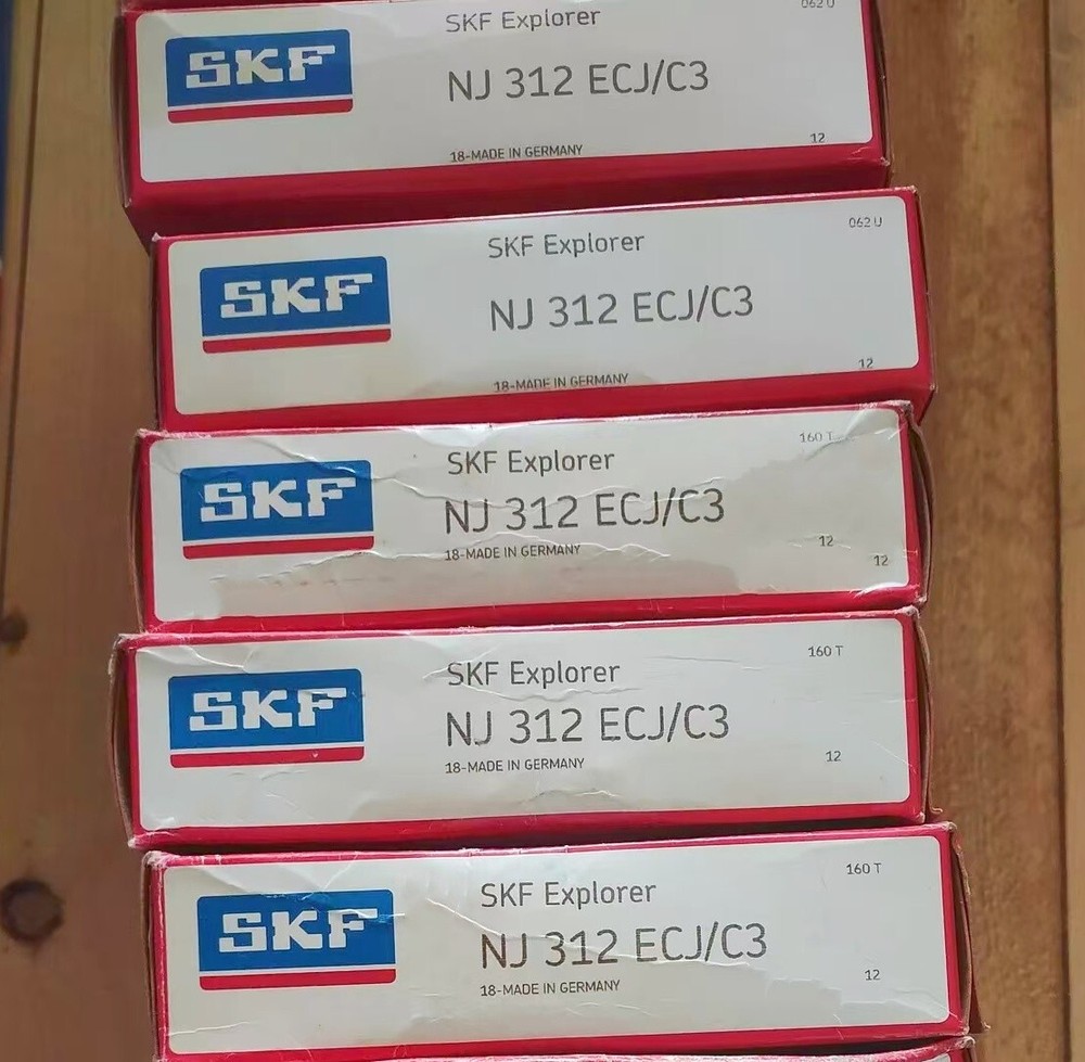 NEW SKF NJ 312 ECJ/C3 single row cylindrical roller bearing 1PCS #NN