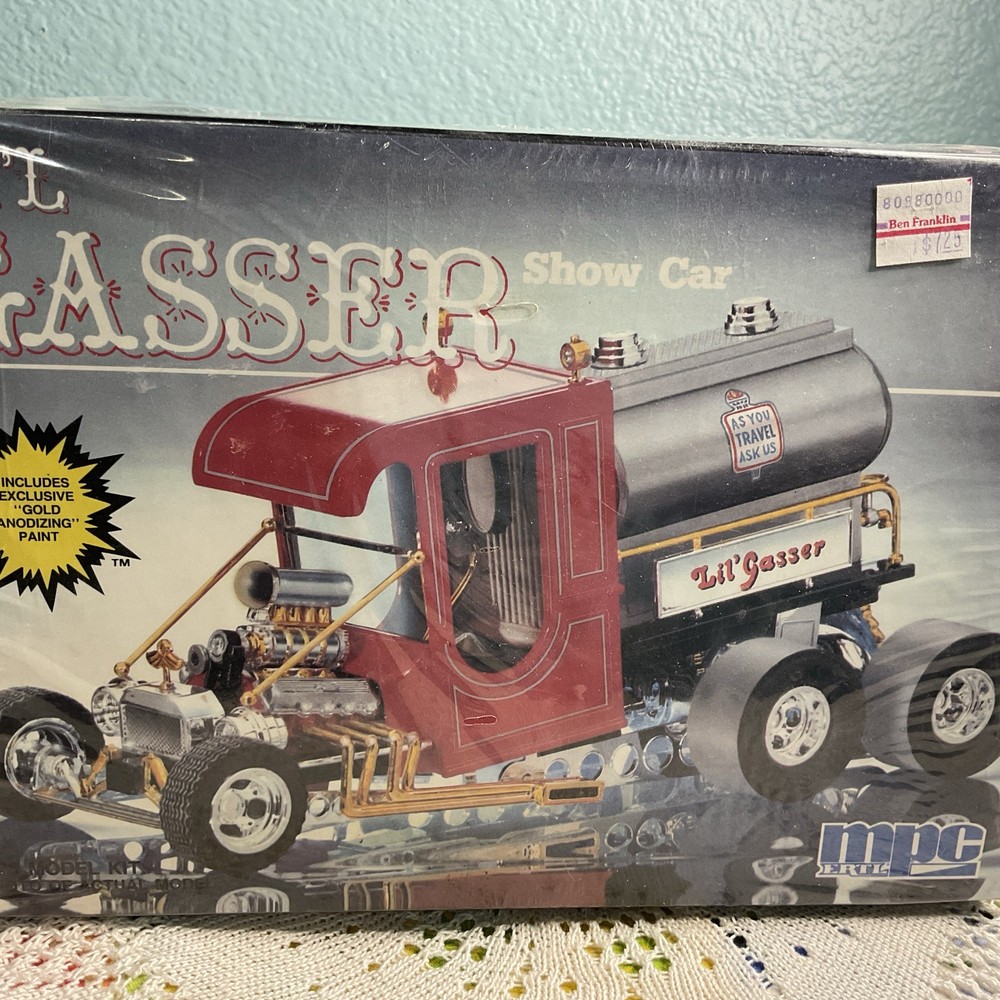 Vintage 1987 MPC Li'l Gasser Show Car 1/25 Model Car Kit Collectible New Sealed