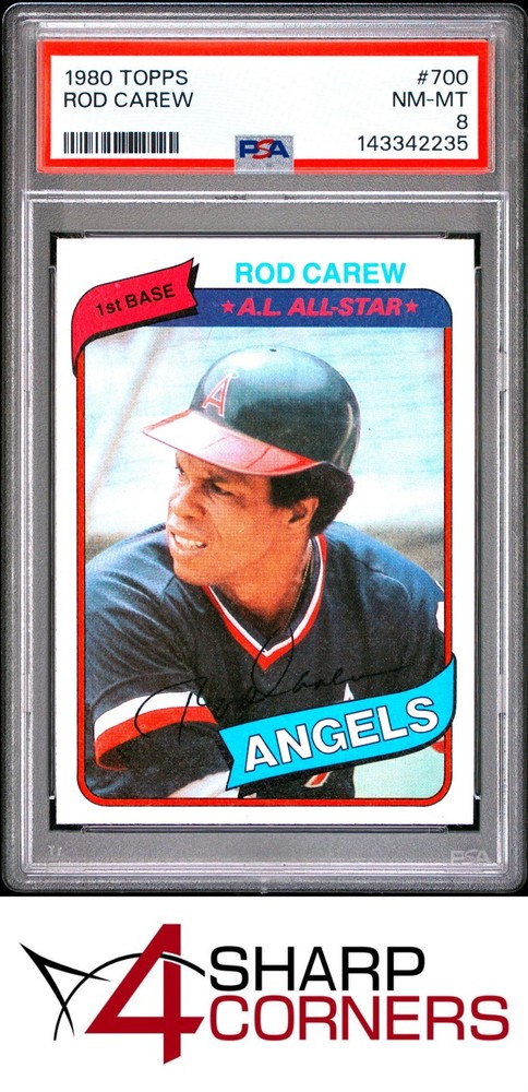 1980 Topps #700 Rod Carew Angels Hof Psa 8Get unbeatable industry-low consignment rates at 4SC!