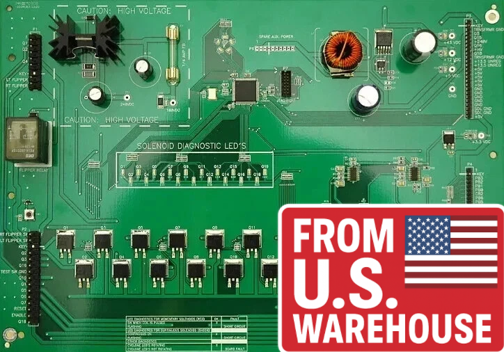 ALLTEK Ultimate Solenoid Driver Board for Bally Stern Pinball Machines with Lifetime Warranty