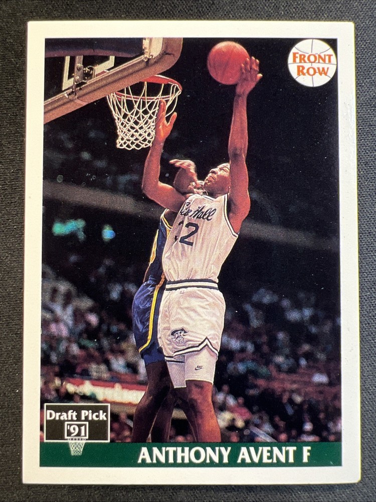1991 Front Row: '91 Draft Pick/Japanese #90 Anthony Avent 🏀🐷🏀