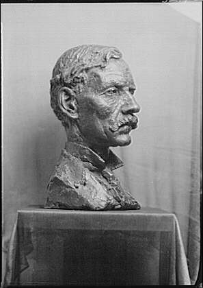 Photo:Jacob Epstein Ramsay MacDonald Sculpture Bust 1927