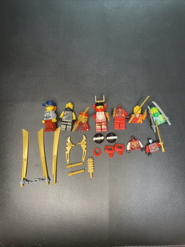Lego Ninjago Minifigure Lot And Accessories Bundle