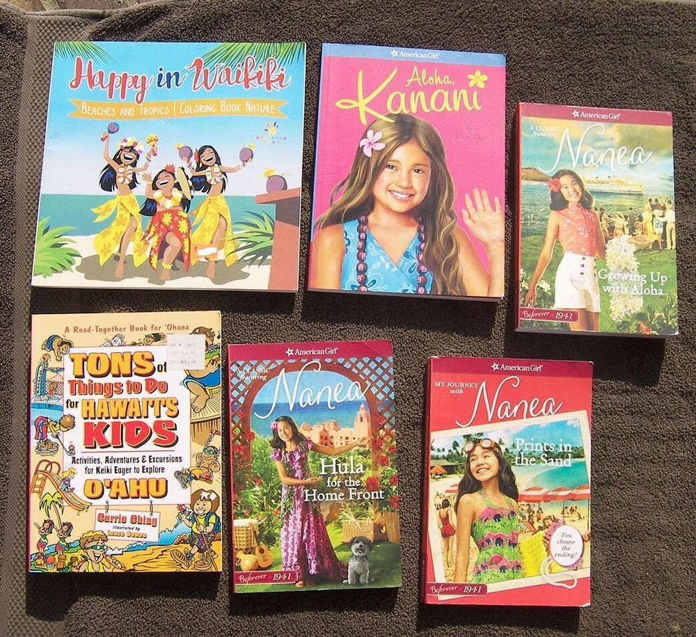 6 American Girl Hawaii Nanea Beforever 1941 Hula Home Front Growing Up Aloha