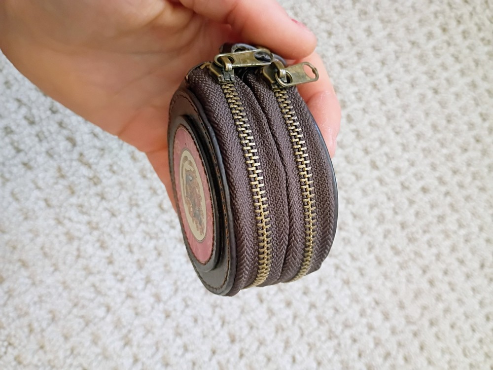 Harry Potter Universal Studios Hogwarts Railways Coin Change Purse Zipper Pouch