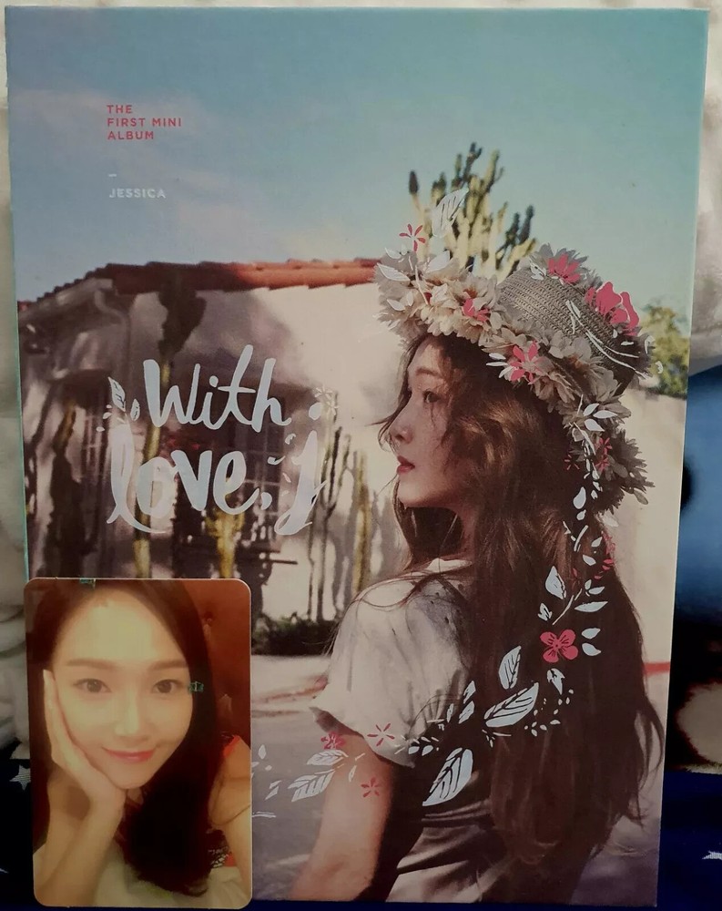 Girls' Generation Jessica First Mini Album Vol 1 With Love 2016 KOREA CD w/ CARD