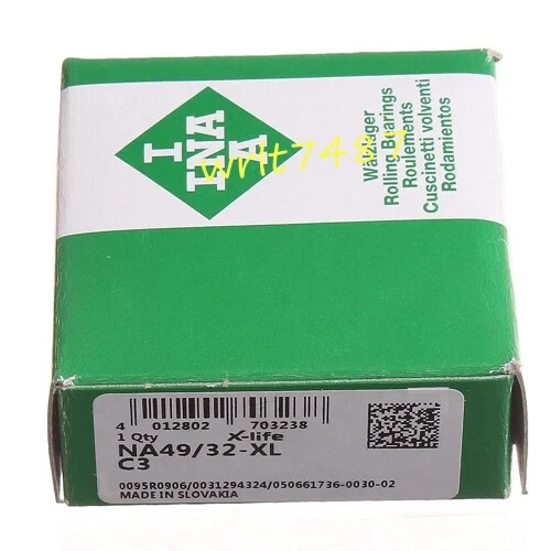 NEW INA NA49/32-XL-C3 needle roller bearing 1PCS #NN