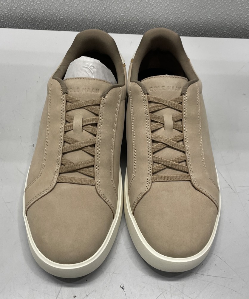 Cole Haan Grand Crosscourt LTT Slip-On Sneaker Men's Size 9 Birch Beige
