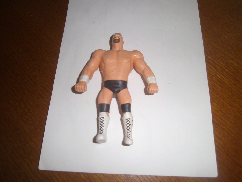 Titan Just toys Steve Austin Stone cold  action figure Rubber White boots RARE