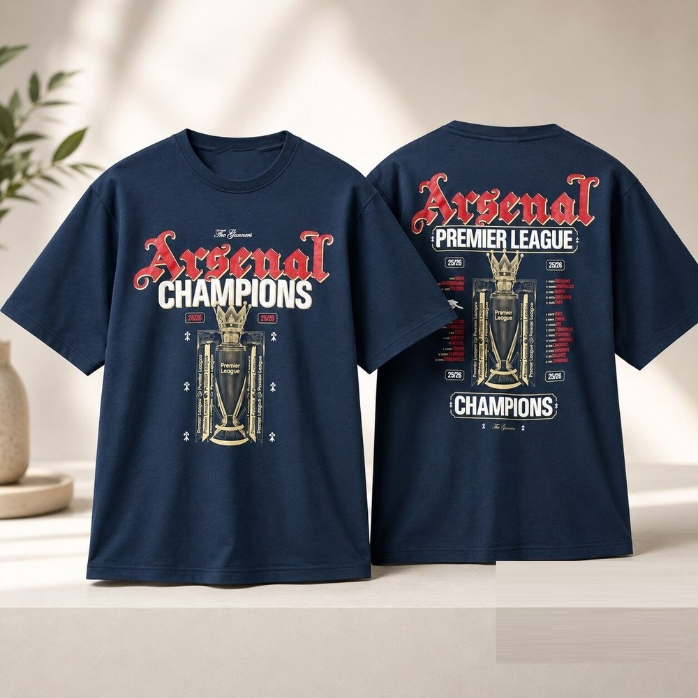 Arsenal Premier League Champions 2026 Shirt