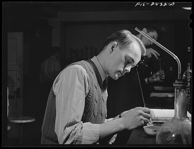Photo:Ames Iowa Marshall Olson 1942 Soils Laboratory Iowa State College