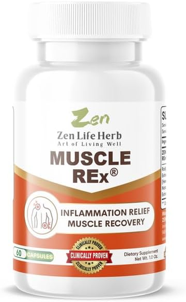Muscle Rex - Joint, Muscle & Nerve Support - Relax Aches & Chronic Discomfort Pl